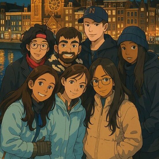 AI-generated Ghibli-style artwork representing 2025 viral trend.